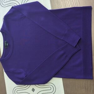 Purple Merino JCrew Sweater (XS)
